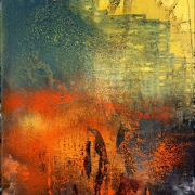 A Quintet for Keith Jarrett (Madrid), oil on canvas, 20 x 16 inches (51 x 41 cm), 2020
