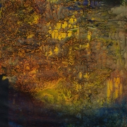 Magic Mountain 5, oil on paper, 13.8 x 10.8 inches, (35 x 27 cm), 2025