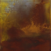 The Passeur (for John Berger) 4, oil on canvas, 14 x 11 inches (35.5 x 28 cm), 2025